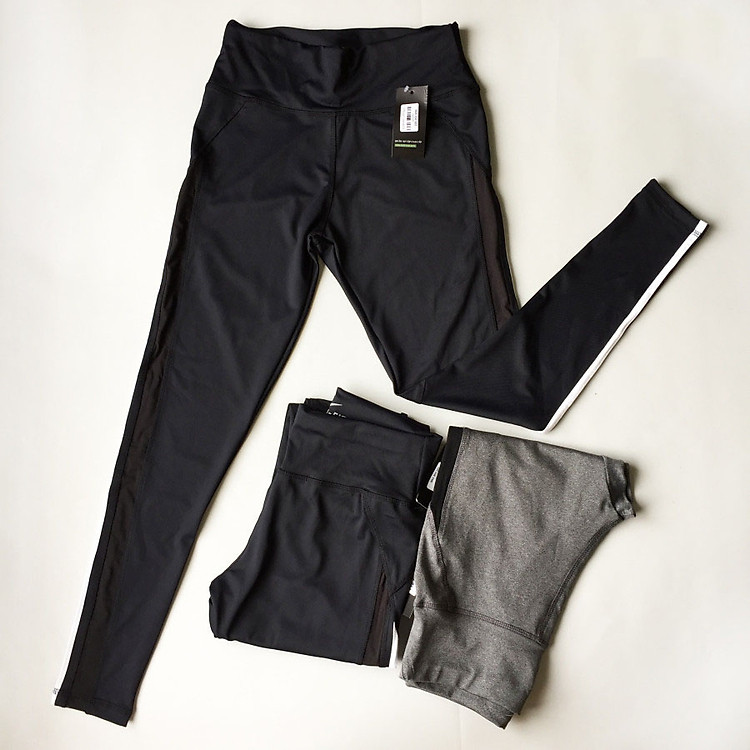 Quần dài lưới sọc tập Gym, Yoga