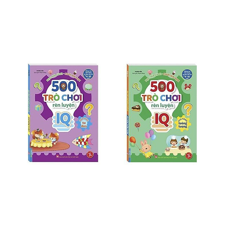 500 Trò Chơi Rèn Luyện IQ Cho Trẻ 4 – 10 Tuổi