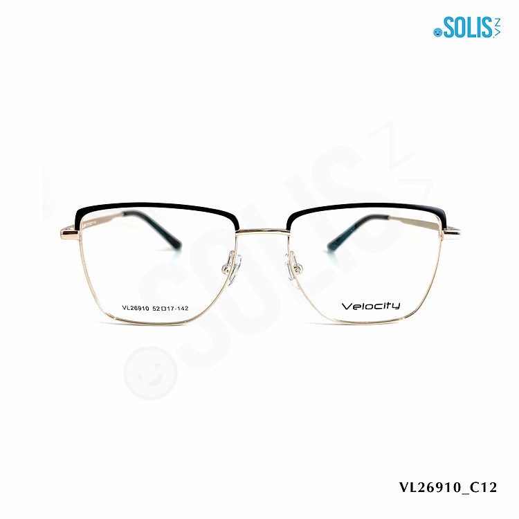 Gọng kính KL Velocity VL26910 - KÍNH KIM LOẠI HIỆU VELOCITY VL26910 KÍCH THƯỚC 52-17-142