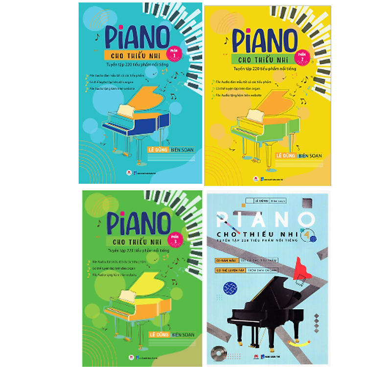 Piano Cho Thiếu Nhi – Tuyển Tập 220 Tiểu Phẩm Nổi Tiếng