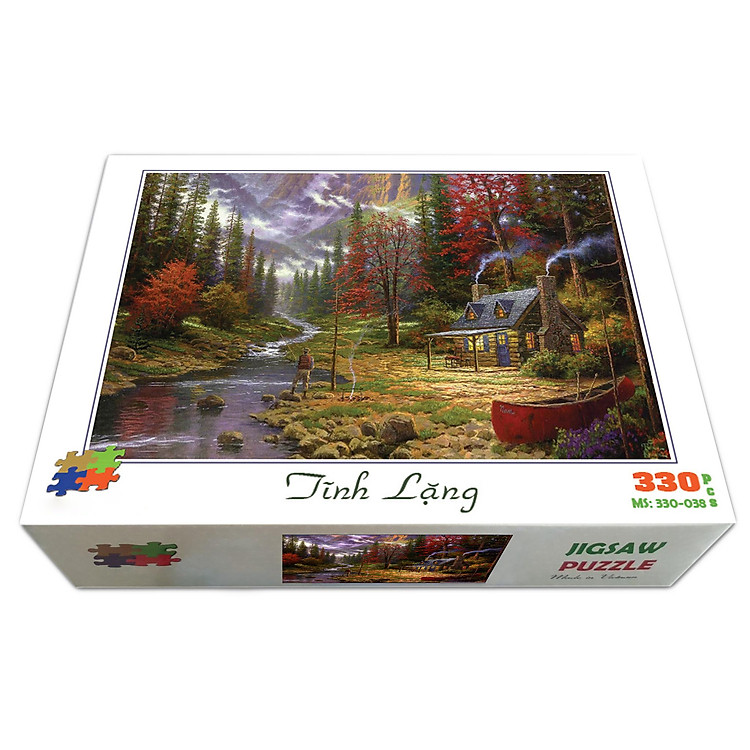 Mua tại Tiki: Bộ tranh xếp hình 330 mảnh Tĩnh Lặng Chính hãng Ưu đãi