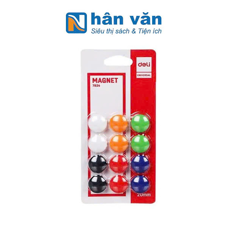 Nam Châm Gắn Bảng Deli 7824 (20mm)