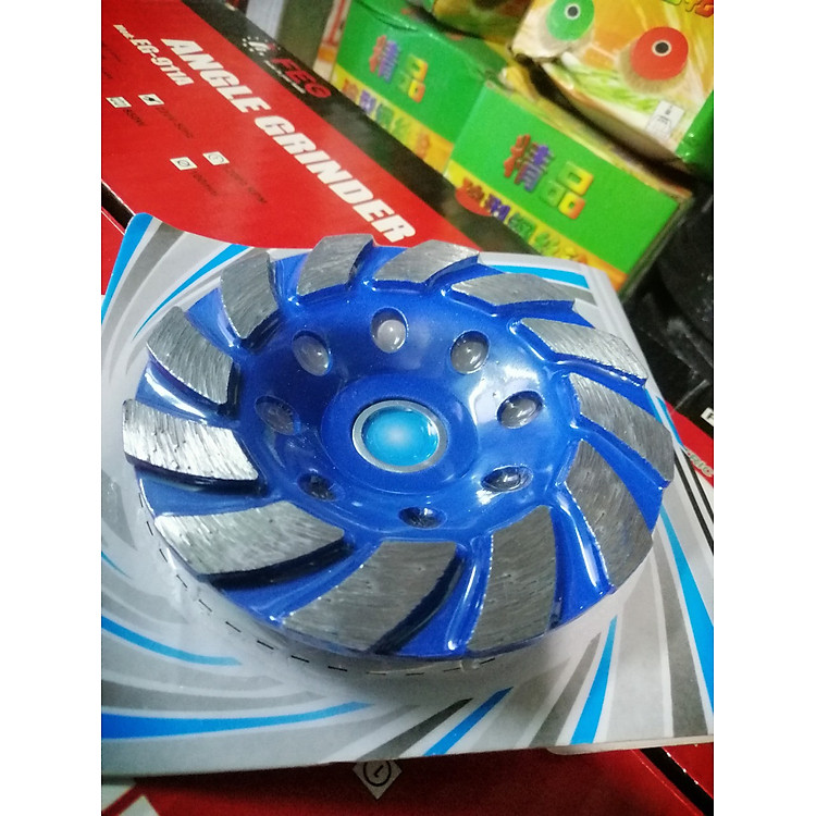 Chén mài Đĩa mài betong bêtông 100mm