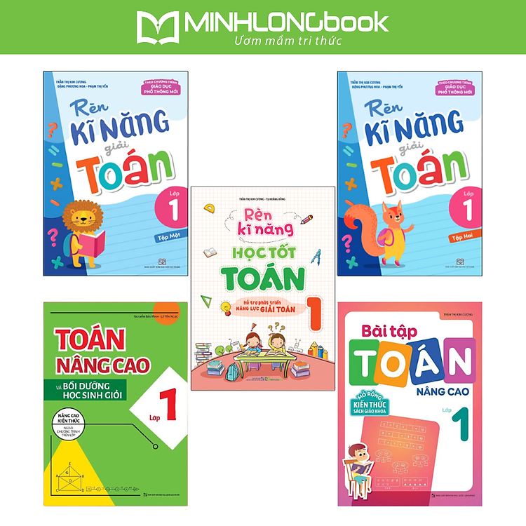 Combo 5 Cuốn Lớp 1: Toán Nâng Cao