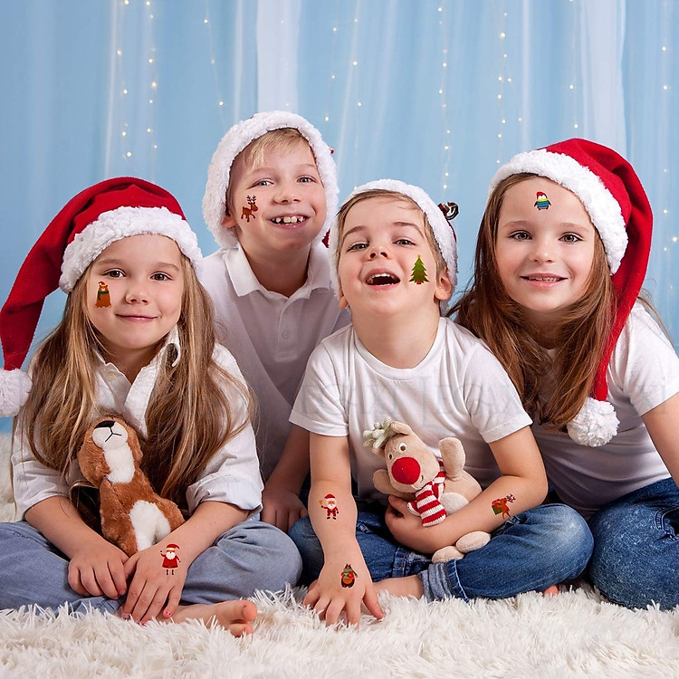 Hình xăm dán Giáng sinh (30 tờ) - Ảnh 6