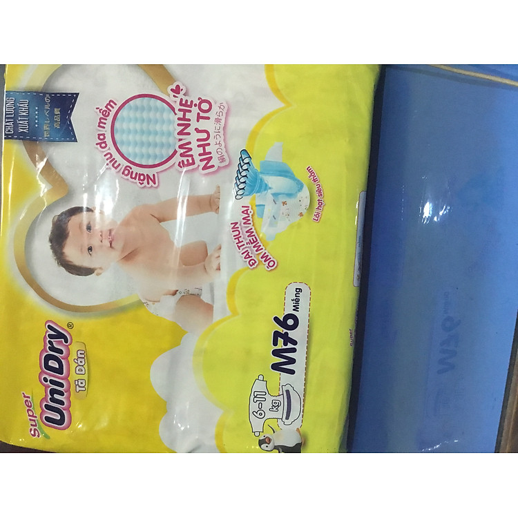 Tã dán Unidry M76 Cho Bé Từ 6-11kg - Date luôn mới