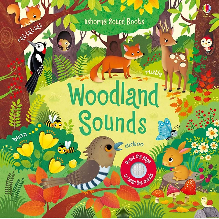 Sách Usborne Woodland Sounds
