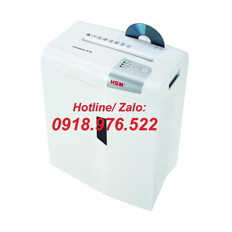 Máy hủy giấy HSM Shredstar X10 - Ảnh 3