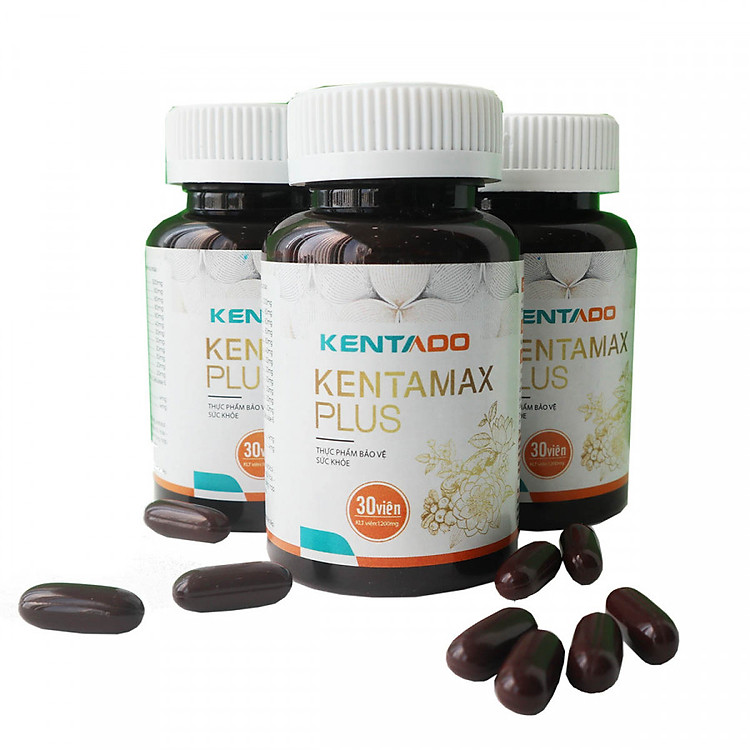 Combo 2 Hộp Thực Phẩm Chức Năng Kentamax Plus - Tăng Cân Nội Sinh 5 Tác Động
