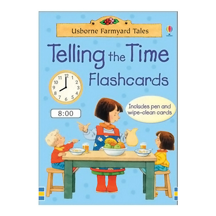 Sách Flashcards tiếng Anh - Telling The Time Flashcards