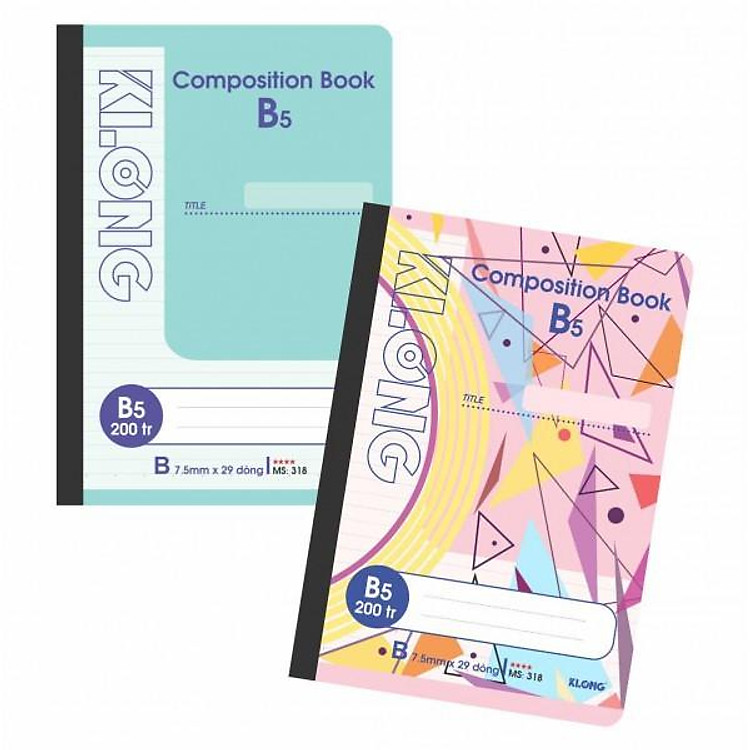 Sổ May Gián Gáy KLONG B5 (200 trang)