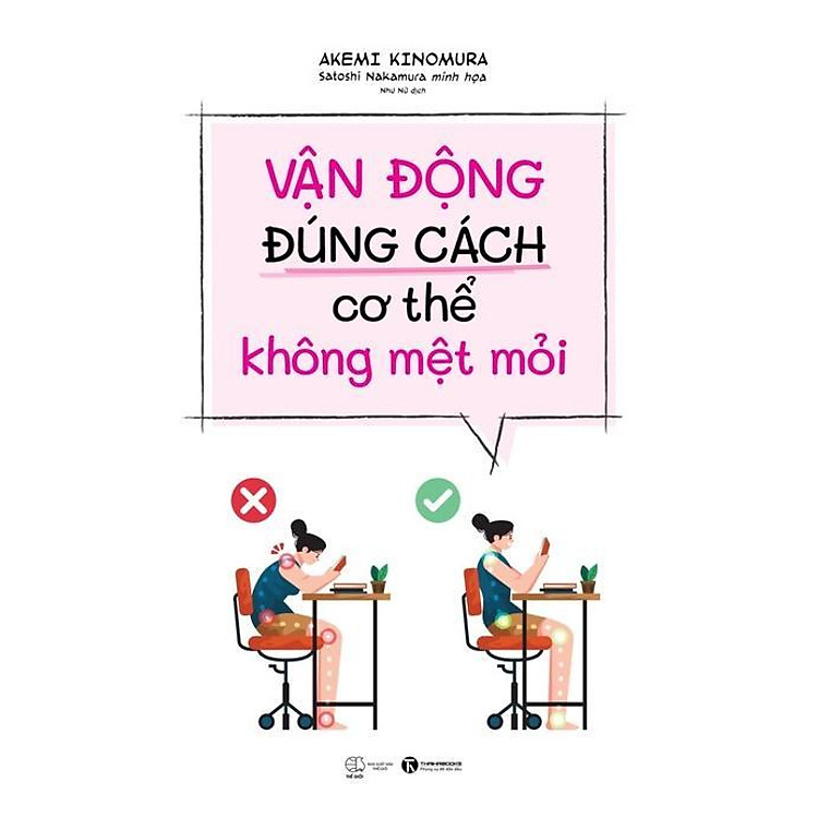 Sách - Vận động đúng cách cơ thể không mệt mỏi - Thái hà