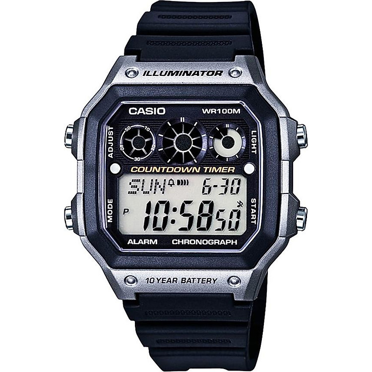 Đồng hồ nam dây nhựa Casio AE-1300WH-8AVDF