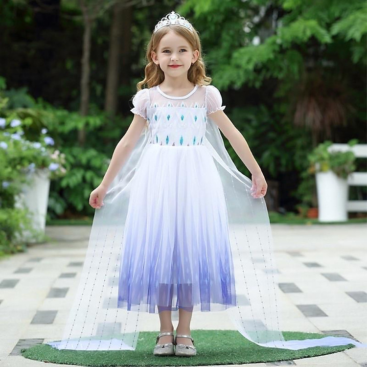 ĐẦM VÁY ELSA FROZEN 2 CHO BÉ - SIÊU PHẨM ELSA FROZEN 2