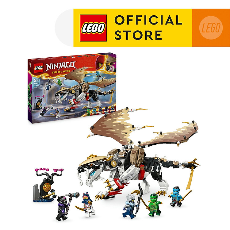 Mua tại Lazada: LEGO NINJAGO 71809 Rồng thần Wu Chính hãng Giá rẻ