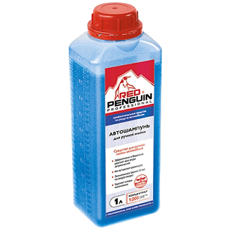 Nước Rửa Xe XADO Red Penguin - (1L) - Hàng Chính Hãng