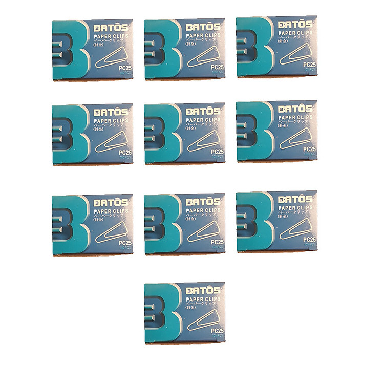 Combo 10 hộp Ghim cài tam giác (100PSC/H)
