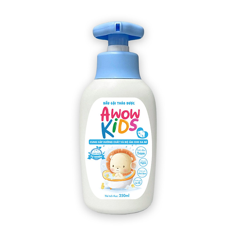 Tham Khảo tại ConCung: Dầu Gội Thảo Dược AWOW KIDS 250ml , nhận ngay nhiều Ưu đãi