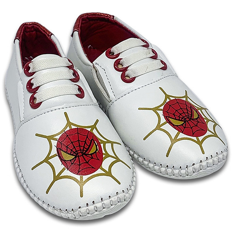 Giày lười, giày 3D bé trai người nhện XT121