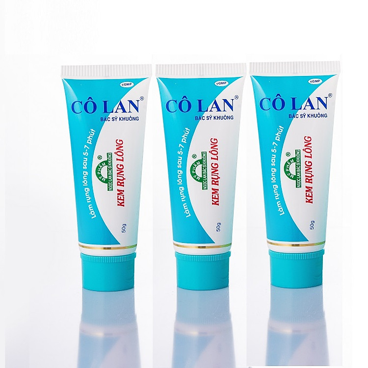 Combo 3 kem rụng lông Cô Lan Bác Sĩ Khuông