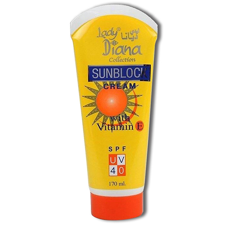 Kem Chống Nắng LADY DIANA SUNBLOCK VITAMIN E 170ml