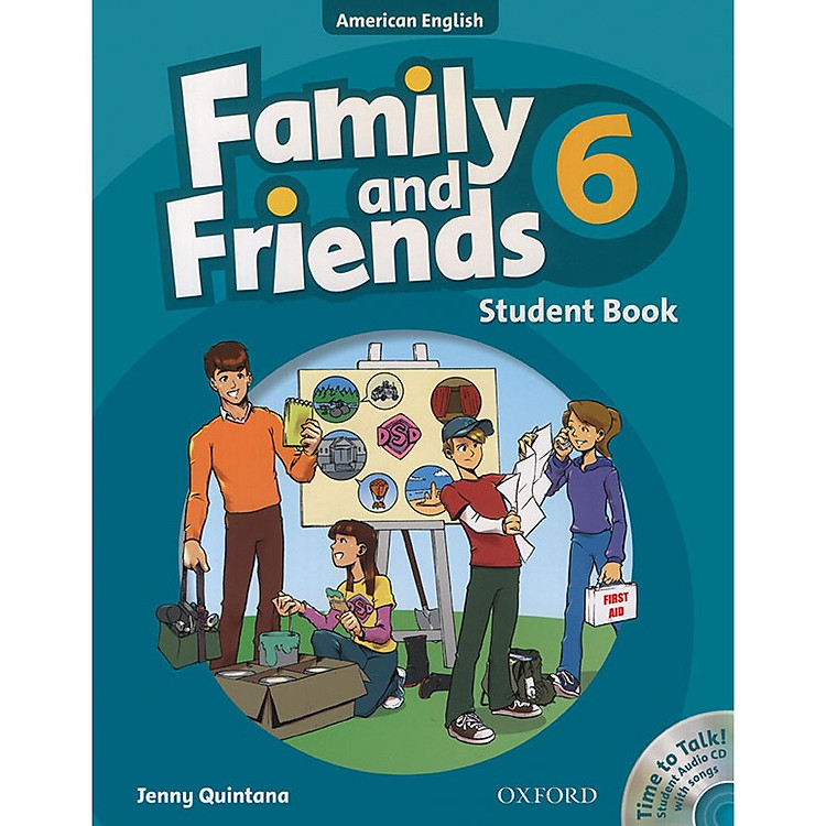 Sách Family and Friends 6: Student Book and Time to Talk (Student Audio CD With Songs) (American English Edition)