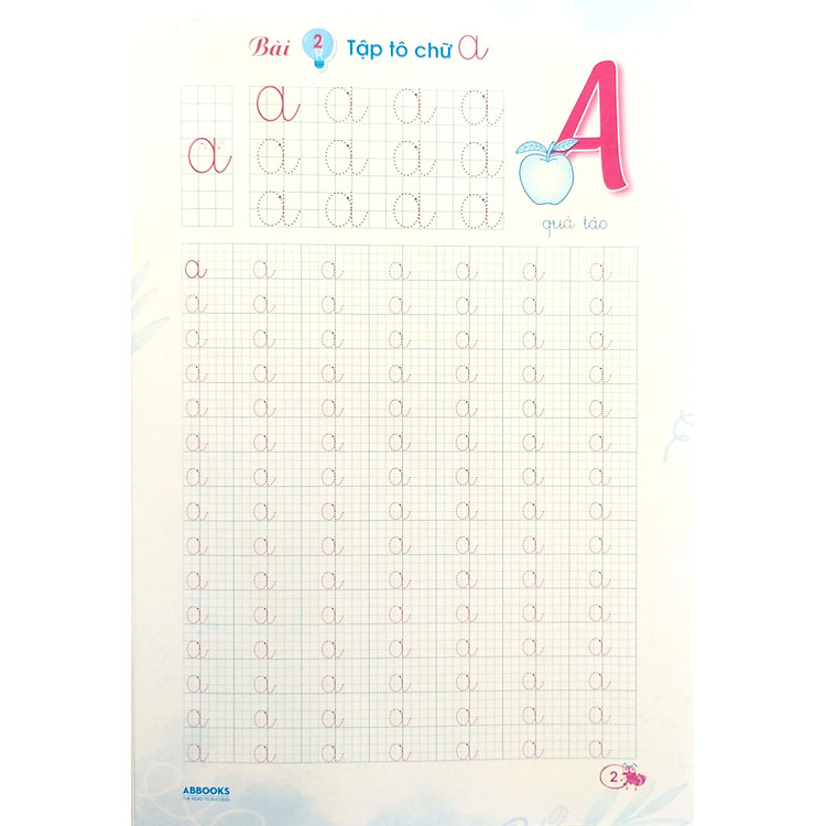 Tập Tô Chữ Thường Dành Cho 4-5 Tuổi - Ảnh 4