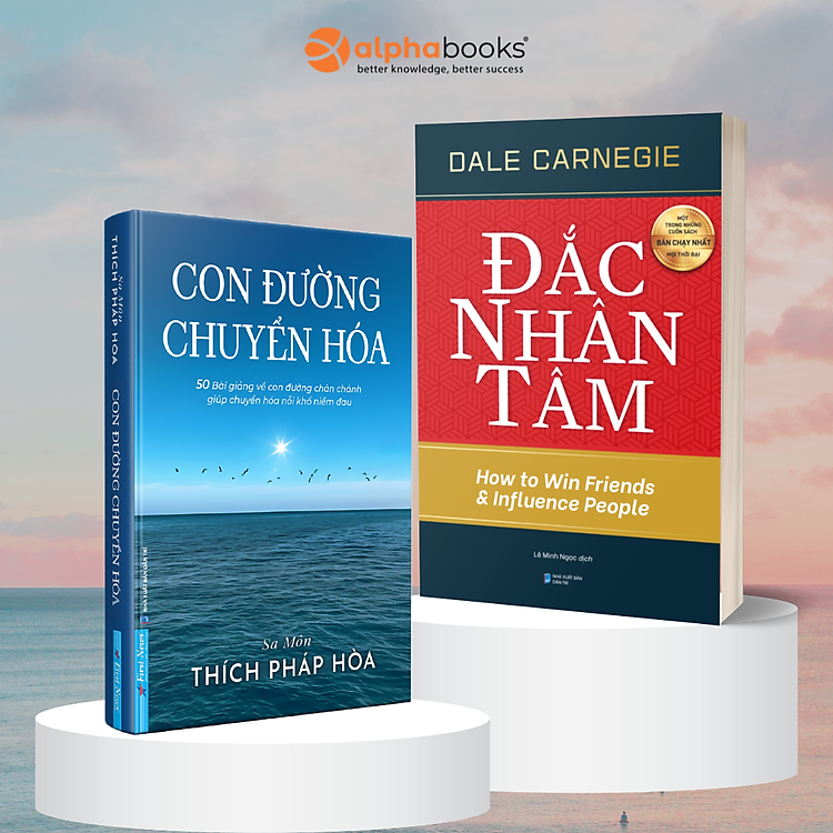 Combo: Con Đường Chuyển Hoá (Sa Môn Thích Pháp Hoà) + Đắc Nhân Tâm (Dale Carnegie)