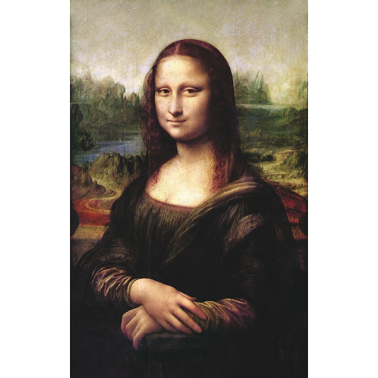 Bộ tranh xếp hình Mona Lisa 1000 mảnh Chính hãng Giá tốt - Hình ảnh 2