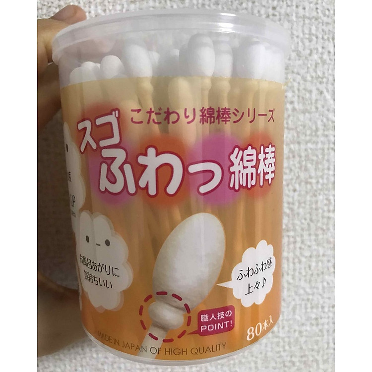 Mua Hộp 110 tăm bông cao cấp Nhật Bản Chính hãng Giá tốt - Hình ảnh 4