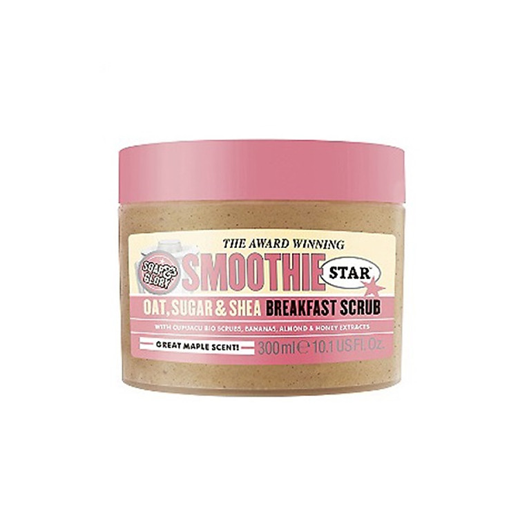 Tẩy da chết Soap and Glory Smoothie Star Breakfast Scrub 300ml (Bill Anh)