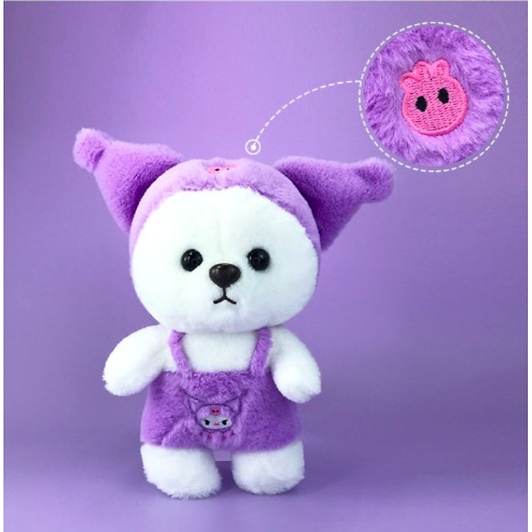 Mua Thú nhồi bông Lena cosplay quái vật - Tím Chính hãng Giá tốt - Hình ảnh 5
