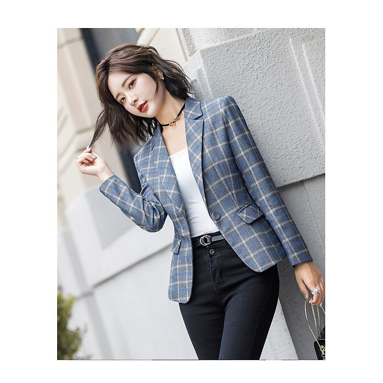 Áo khoác vest nữ Cao Cấp HATI - AKN886