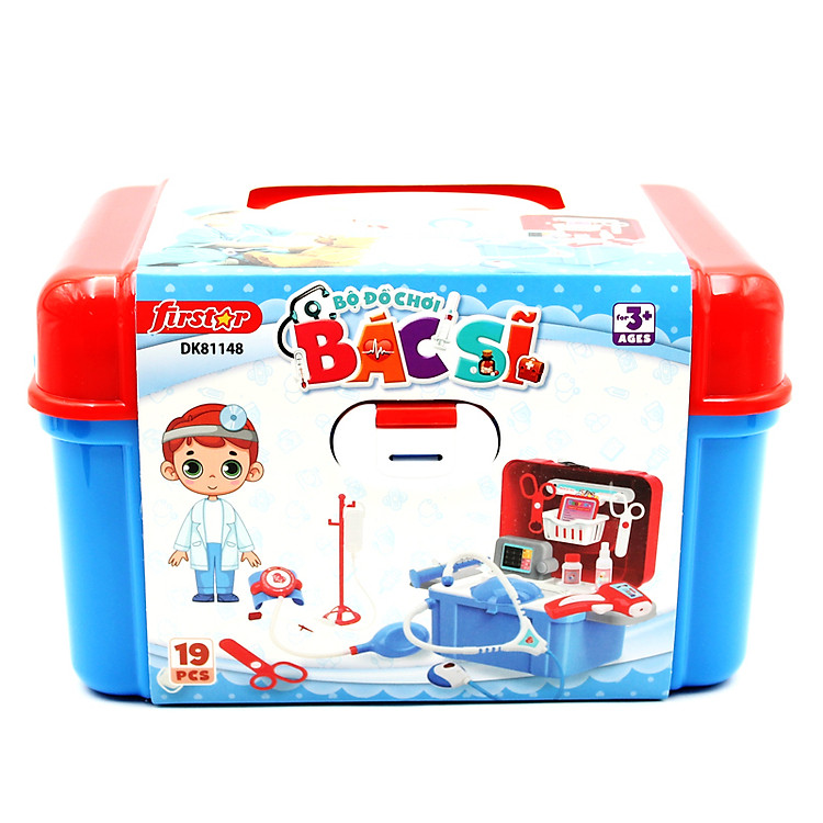 Bộ Đồ Chơi Bác Sĩ Xanh DK81148 Chính hãng Tiết kiệm - Hình ảnh 5