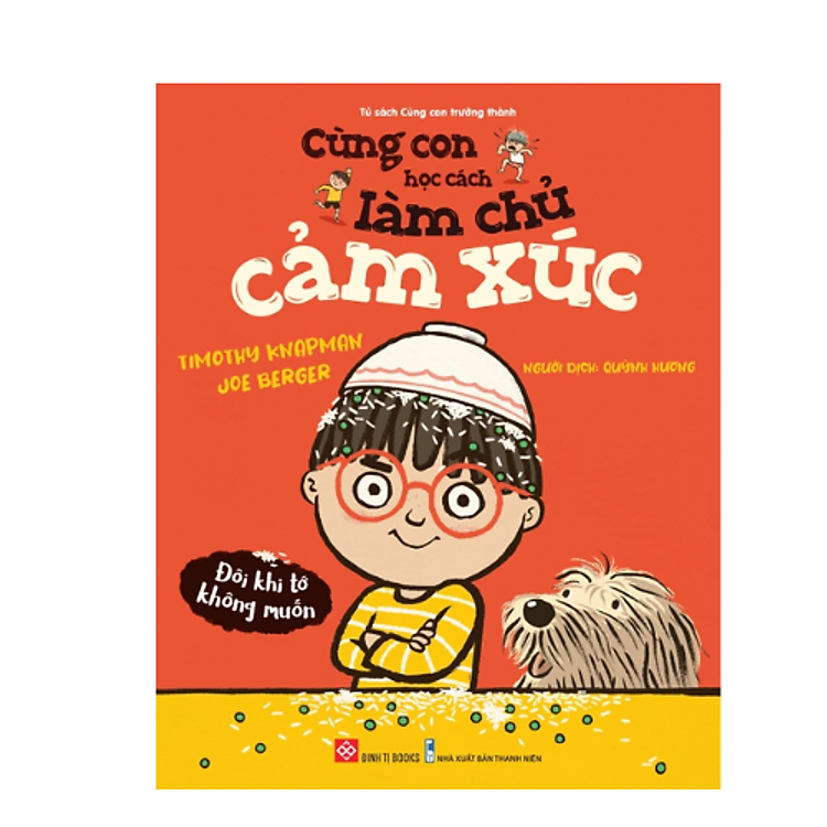 Sách - Cùng con học cách làm chủ cảm xúc combo 2 tập dành cho bé 3 - 6 tuổi - Đinh Tị Books