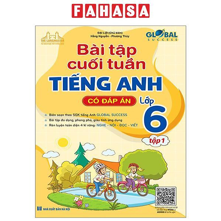 Global Success – Bài Tập Cuối Tuần Tiếng Anh 6 – Tập 1 (Có Đáp Án)