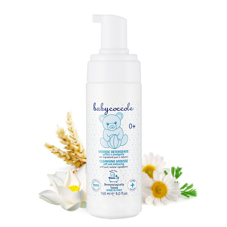 Dung dịch làm sạch cho bé Babycoccole 150ml Chính hãng Ưu đãi - Hình ảnh 2