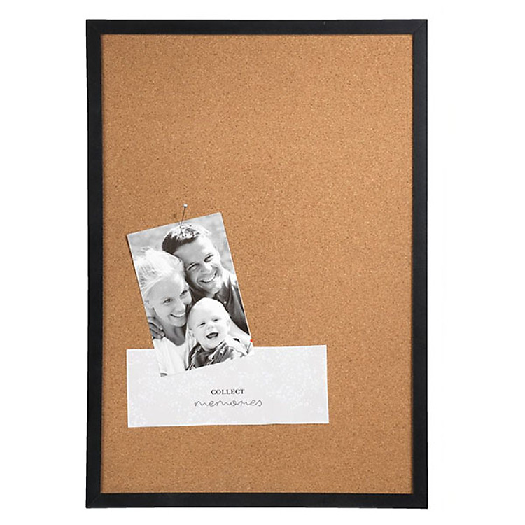 Bảng Kẹp Giấy Nhớ JYSK Dahl Gỗ Công Nghiệp Viền Đen (35 x 50 cm)