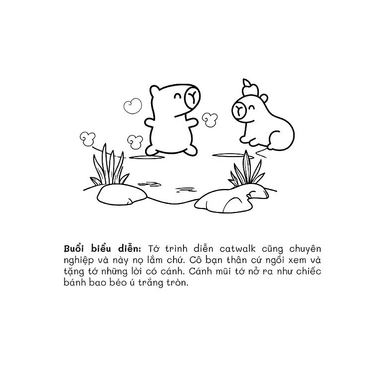 Tô Màu Chữa Lành - Don't Worry, Tớ Là Capy! - Ảnh 3