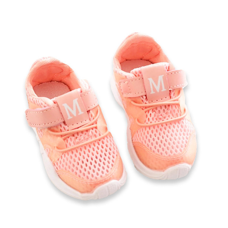 Giày thể thao chữ M nhũ năng động cho bé trai và bé gái từ 1 – 6 tuổi – T4