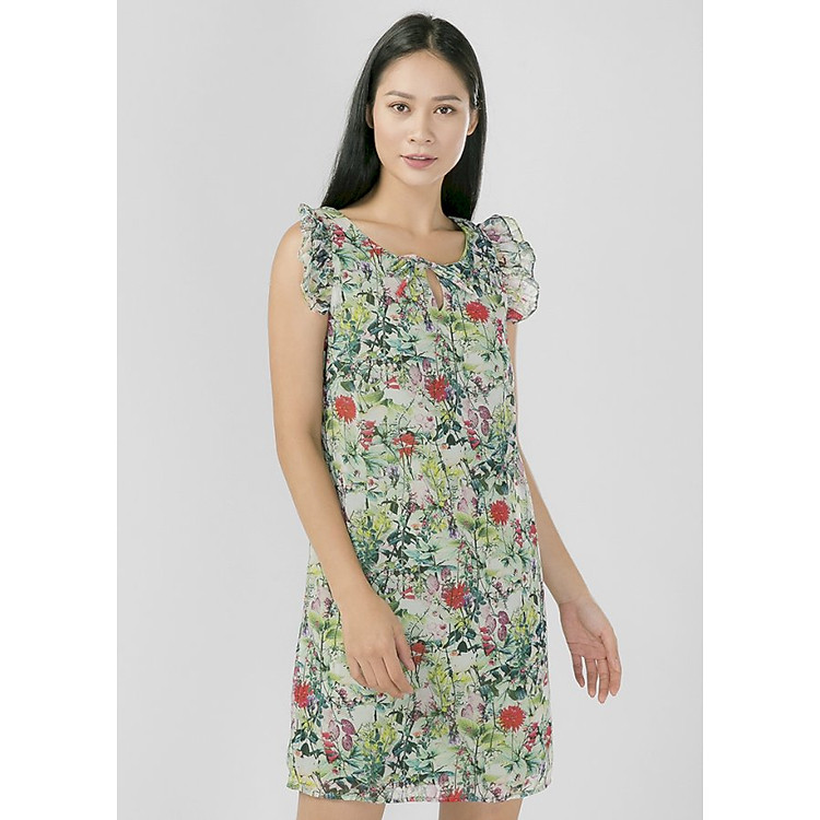 Đầm Tay Cánh Tiên Hoa Nhỏ Md'M MD47540331-GR