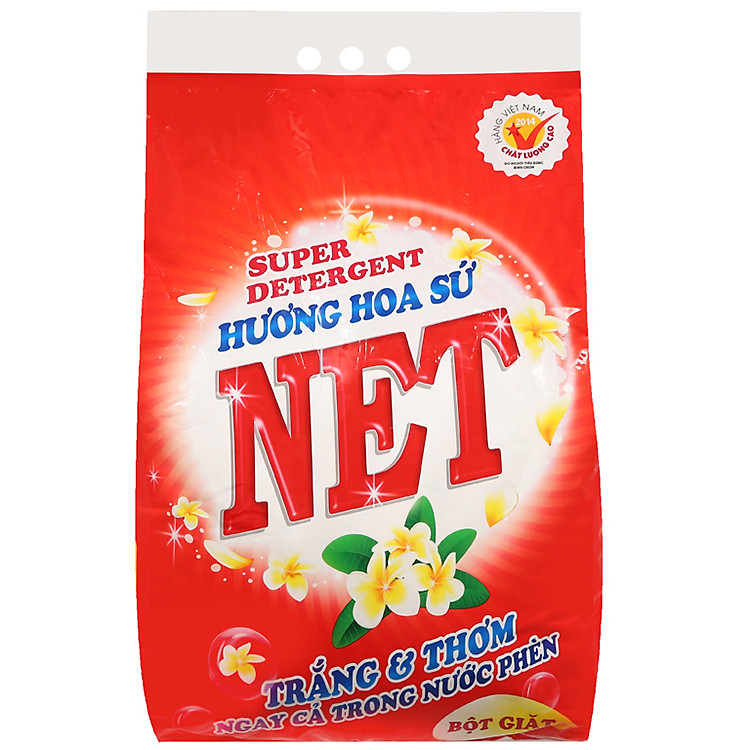 Bột Giặt NET Hương Hoa Sứ 6Kg