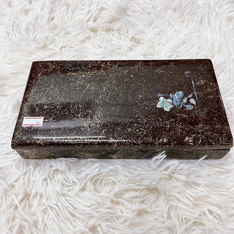 Hộp chữ nhật sơn mài cao cấp (23x12x5 cm) - Ảnh 3