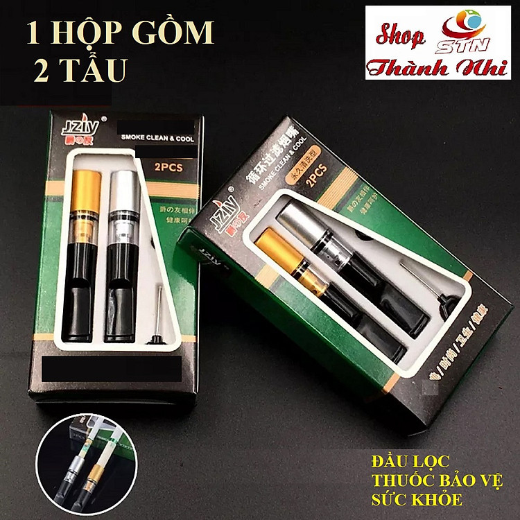 Tẩu Lọc Thuốc 2 Đầu (1 hộp)