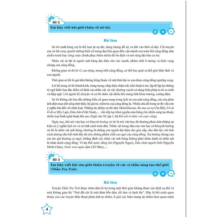 199 Bài Và Đoạn Văn Hay Lớp 10 Biên Soạn Theo Chương Trình GDPT mới - Ảnh 3