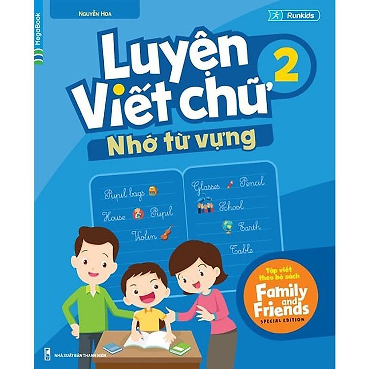 Sách - Luyện Viết Chữ Nhớ Từ Vựng 2 - Megabook