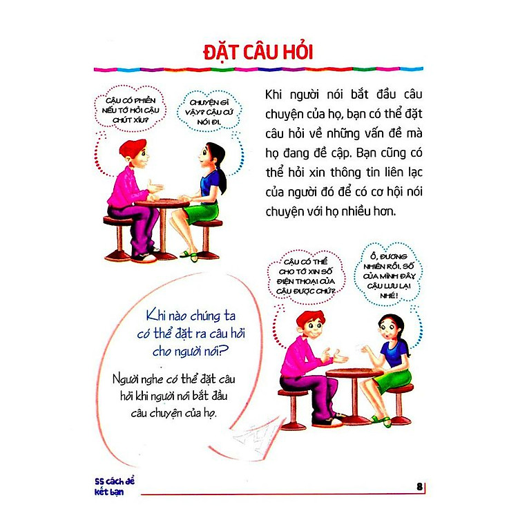 Tủ Sách Kĩ Năng Sống Dành Cho Học Sinh - 55 Cách Để Kết Bạn - Ảnh 4