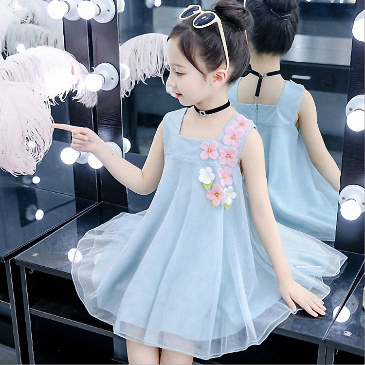 ĐẦM CÔNG CHÚA CHO BÉ GÁI TỪ 3 ĐẾN 14 TUỔI - VB15