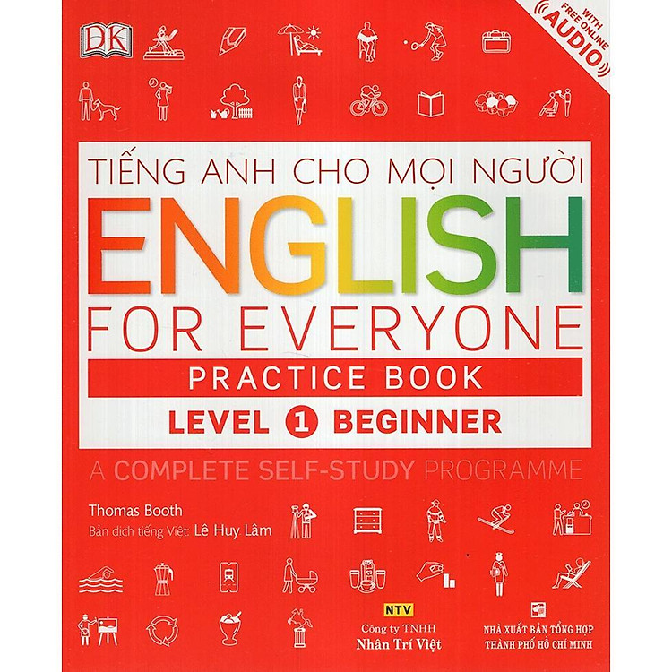 Newshop: Tiếng Anh Cho Mọi Người - English For Everyone - Level 1 Beginner - Practice Book