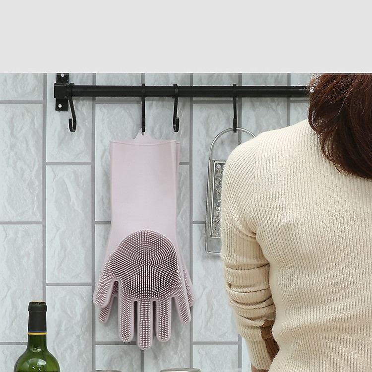 Găng tay chuyên dụng rửa bát có gai